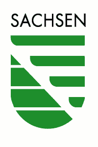 Signet des Freisaats Sachsen in gr&uuml;n