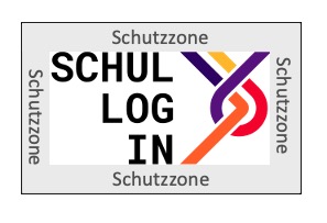 Schutzzone beim Logo