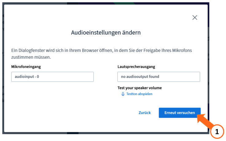 Audioeinstellungen