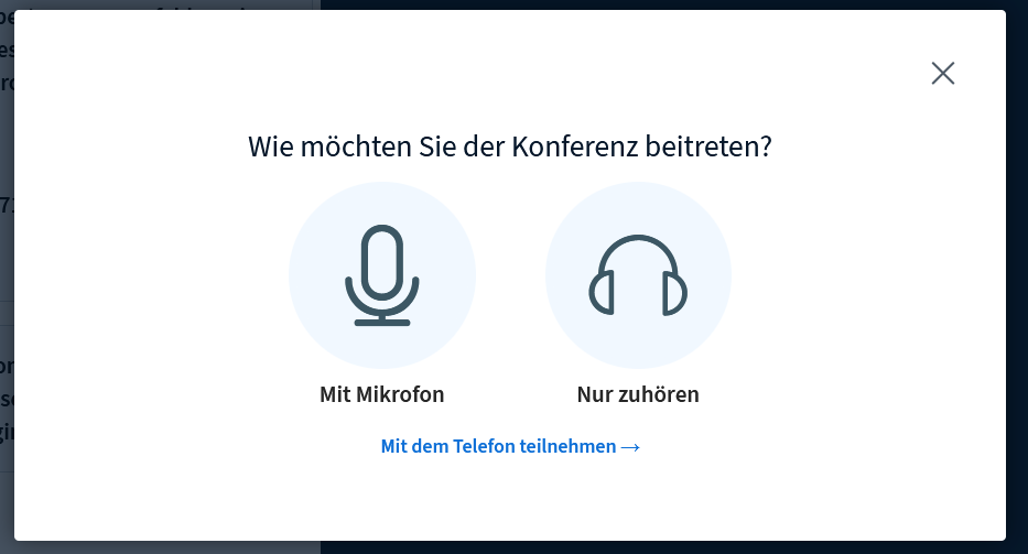 Einwahl