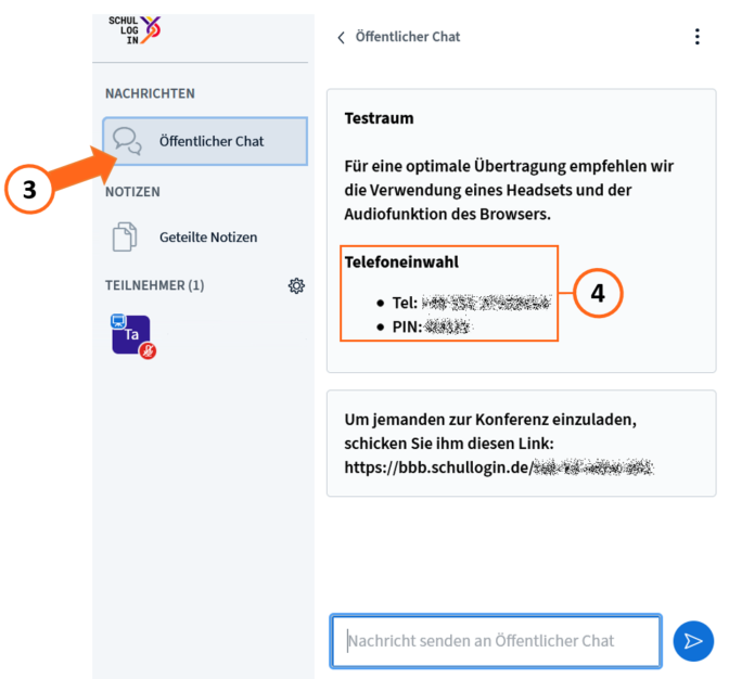 Telefoneinwahl